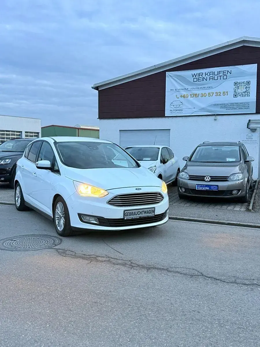Second-hand Ford C-MAX Titanium 125 CP (91 kW) 2017 Alb Monovolum