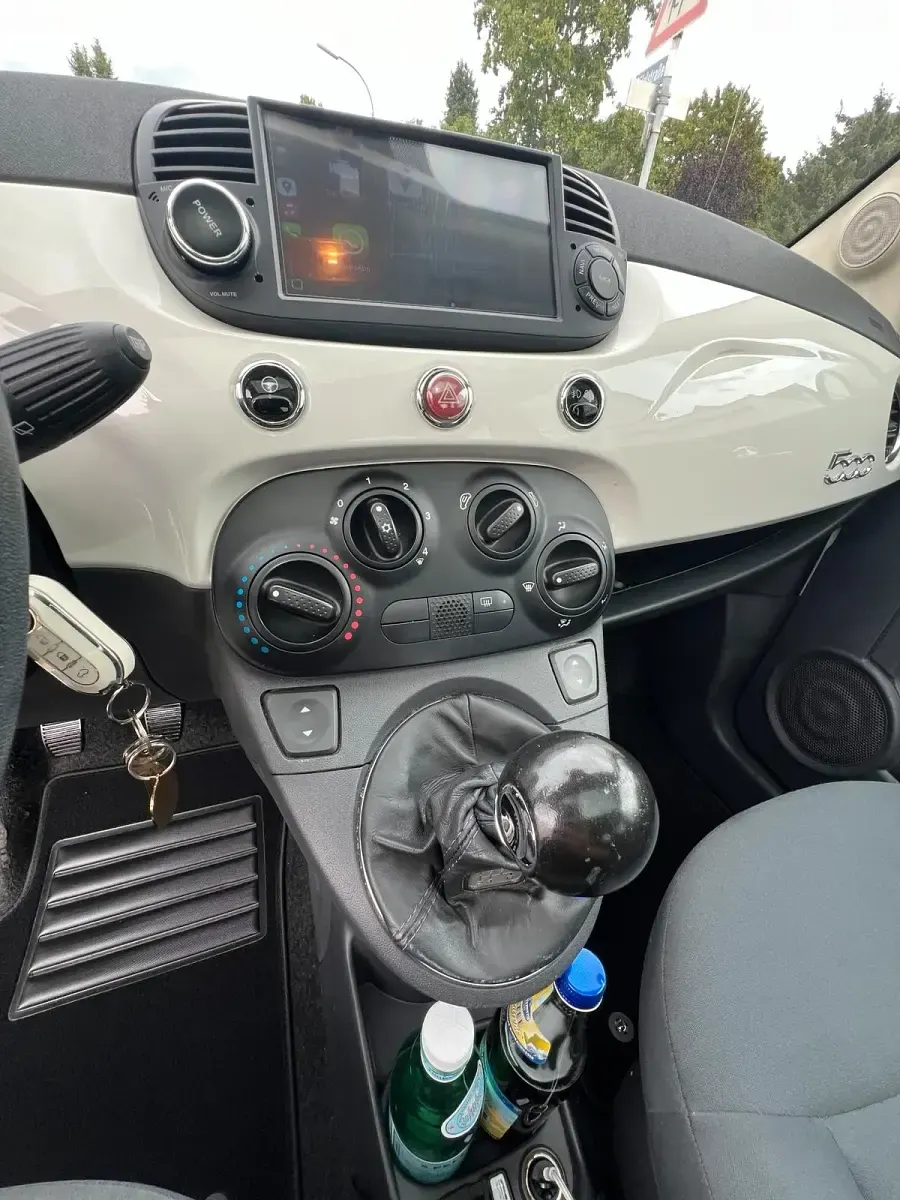 Gebraucht Fiat 500 2008 Weiß