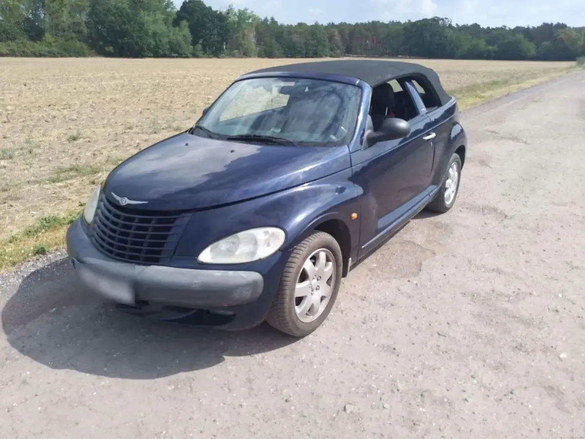 Occasion Chrysler PT Cruiser 143 ch (105 kW) 2004 Bleue Cabriolet