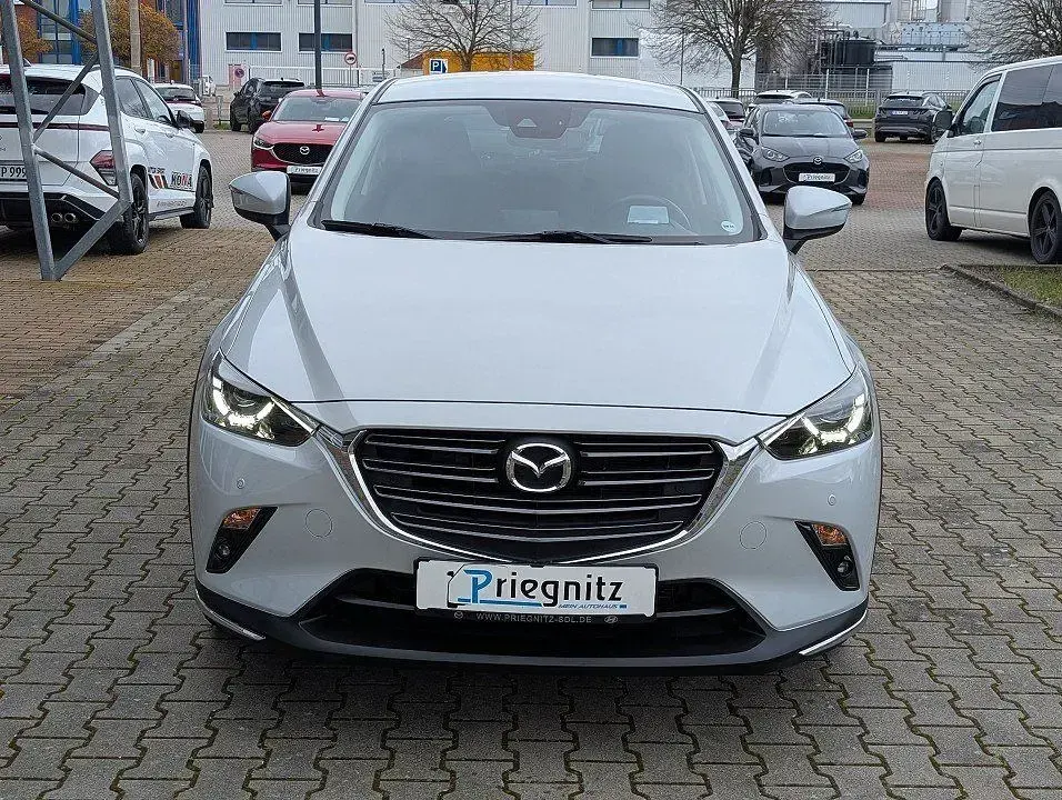 Gebraucht Mazda CX-3 Sports-Line 121 PS (88 kW) 2019 Weiß SUV