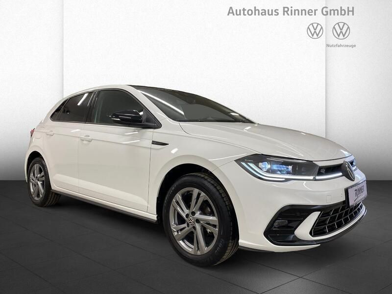 Weiss Gebraucht 2024 VW Polo R-line Kleinwagen | 25.490 € (Fairer Preis) - Bild 1/4