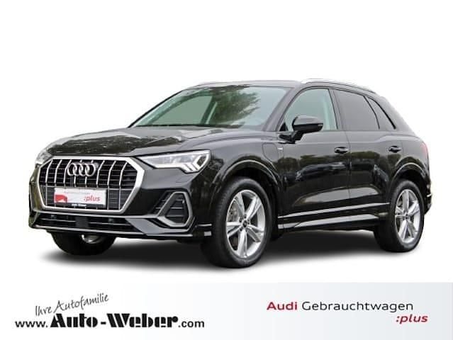 Mythosschwarz metallic Gebraucht 2022 Audi Q3 S-Line SUV | 35.890 € (Etwas zu teuer) - Bild 1/4