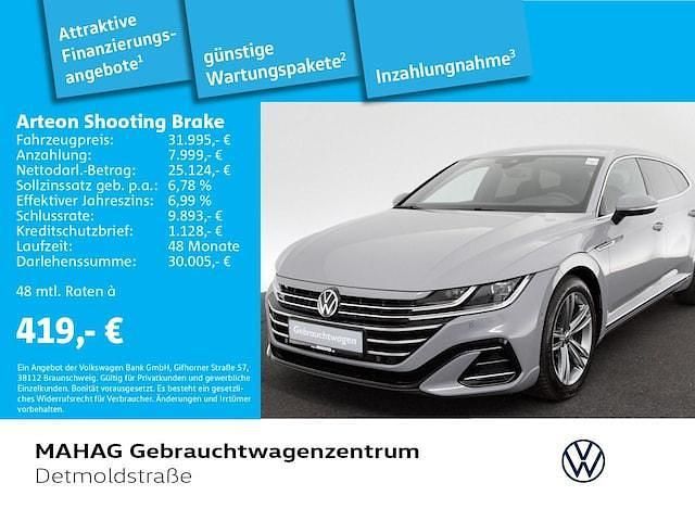 Mondsteingrau Gebraucht 2023 VW Arteon R-line Kombi | 31.995 € (Guter Preis) - Bild 1/2