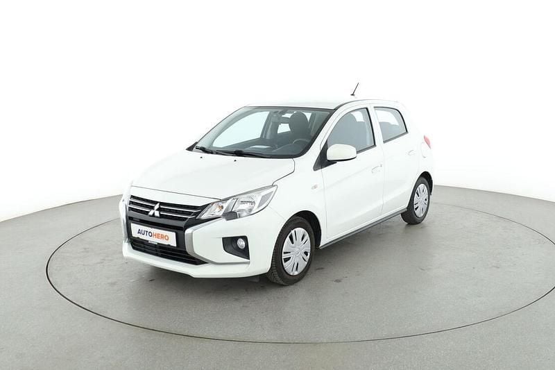 Weiß Gebraucht 2021 Mitsubishi Space Star Spirit Limousine | 10.490 € (Fairer Preis) - Bild 1/3
