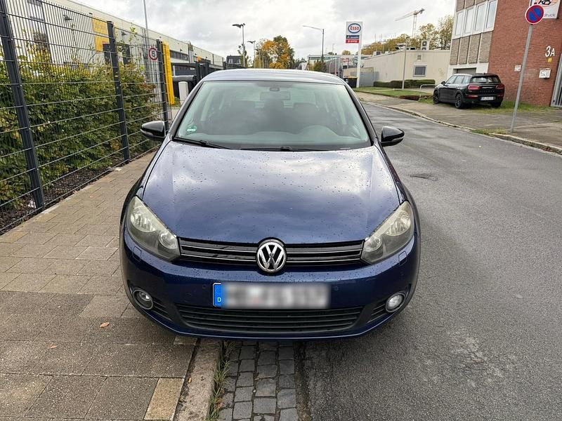Blau Gebraucht 2008 VW Golf VI Limousine | 4.999 € (Etwas zu teuer) - Bild 1/4