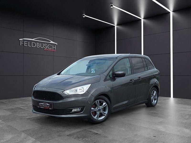 Grau Gebraucht 2017 Ford Grand C-Max Cool & Connect Van / Kleinbus | 9.990 € (Guter Preis) - Bild 1/4
