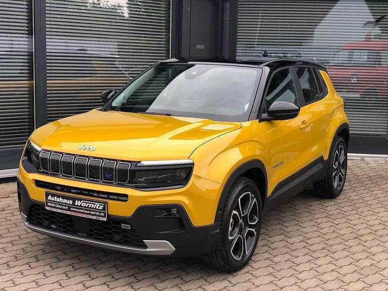 Gelb Neu 2025 Jeep Avenger Summit SUV | 29.390 € (Teuer) - Bild 1/4