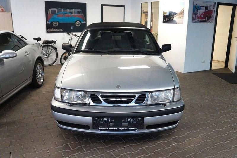 Gebraucht Saab 9-3 Cabriolet 131 PS (96 kW) 1998 Silber Cabrio