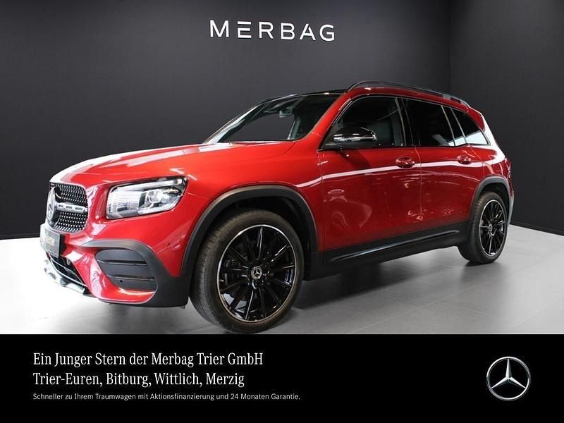 Rot Gebraucht 2020 Mercedes GLB220 AMG SUV | 33.960 € (Etwas zu teuer) - Bild 1/4