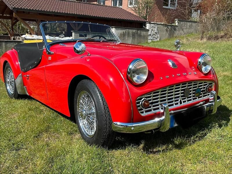 Gebraucht Triumph TR3 101 PS (74 kW) 1959 Rot Cabrio