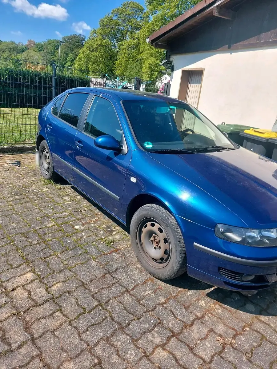 Gebraucht Seat Leon 105 PS (77 kW) 2003 Blau Kleinwagen