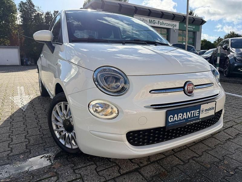Weiß Gebraucht 2019 Fiat 500 Lounge Kleinwagen | 9.448 € (Fairer Preis) - Bild 1/4