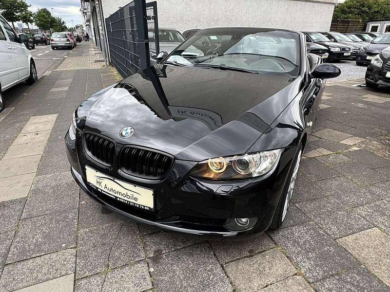 Schwarz Gebraucht 2008 BMW 320 Cabriolet Comfort Edition Cabrio | 9.600 € (Guter Preis) - Bild 1/4