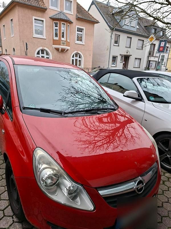 Gebraucht Opel Corsa 95 PS (69 kW) 2009 Rot Kleinwagen