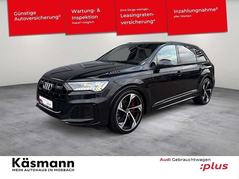 Gebraucht Audi SQ7 Advanced Plus 435 PS (319 kW) 2019 Orcaschwarz metallic (metallic) SUV