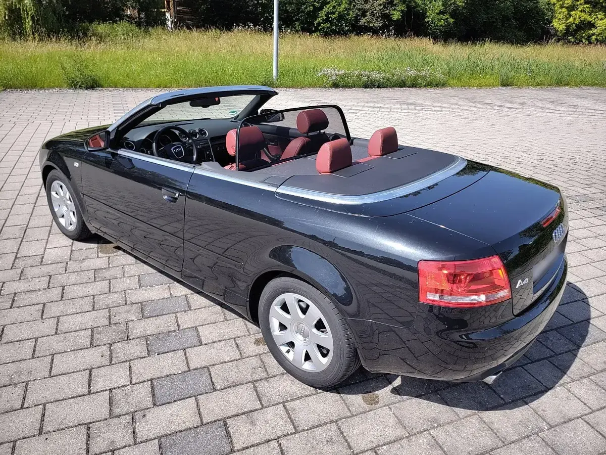 Gebraucht Audi A4 Cabriolet Comfort 200 PS (147 kW) 2008 Schwarz Cabrio