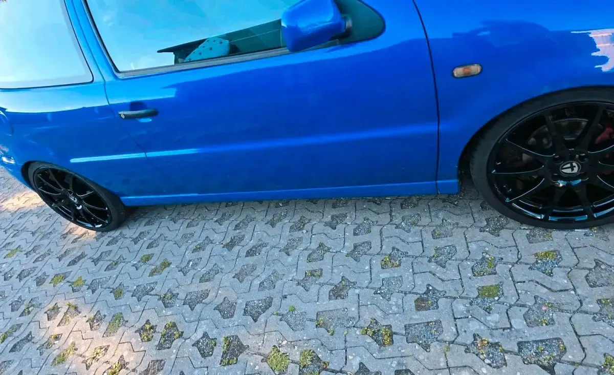 Gebraucht VW Polo Conceptline 75 PS (55 kW) 1997 Blau Kleinwagen