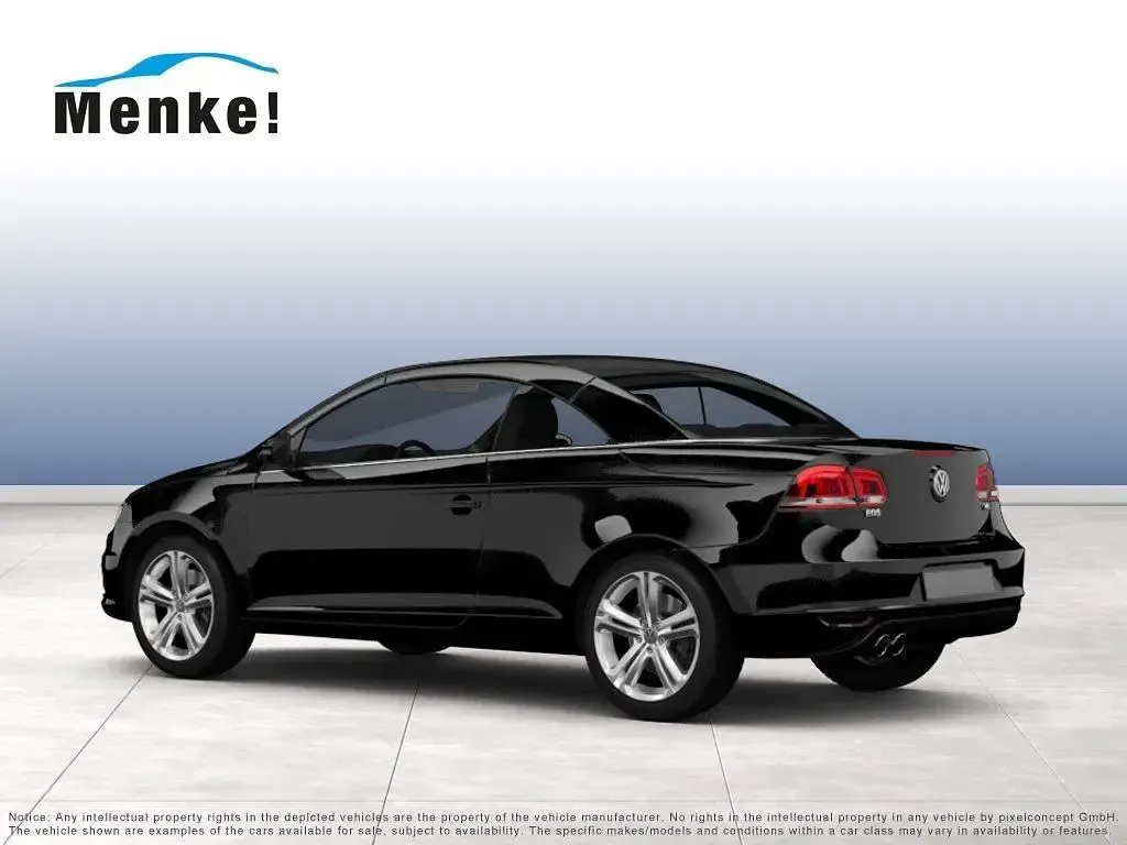 Gebraucht VW Eos 160 PS (117 kW) 2012 Schwarz Cabrio
