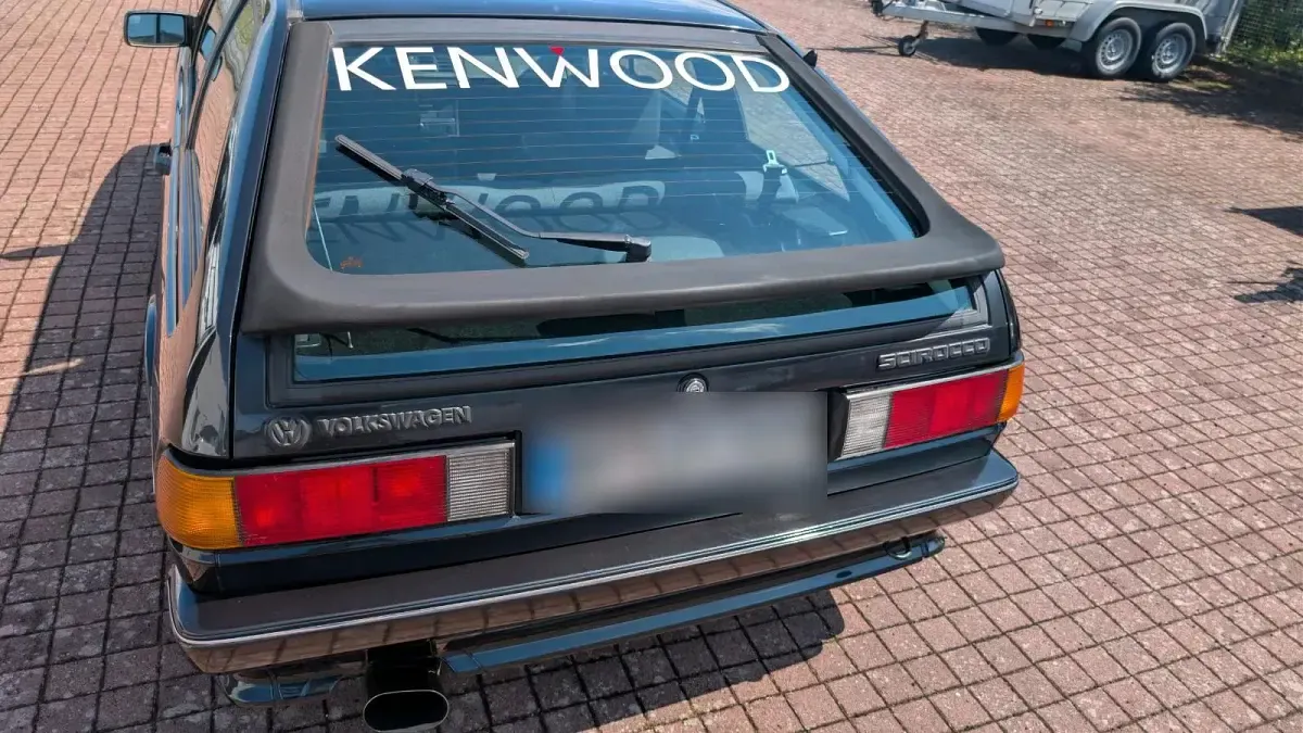 Gebraucht VW Scirocco GT 95 PS (69 kW) 1991 Schwarz Coupé