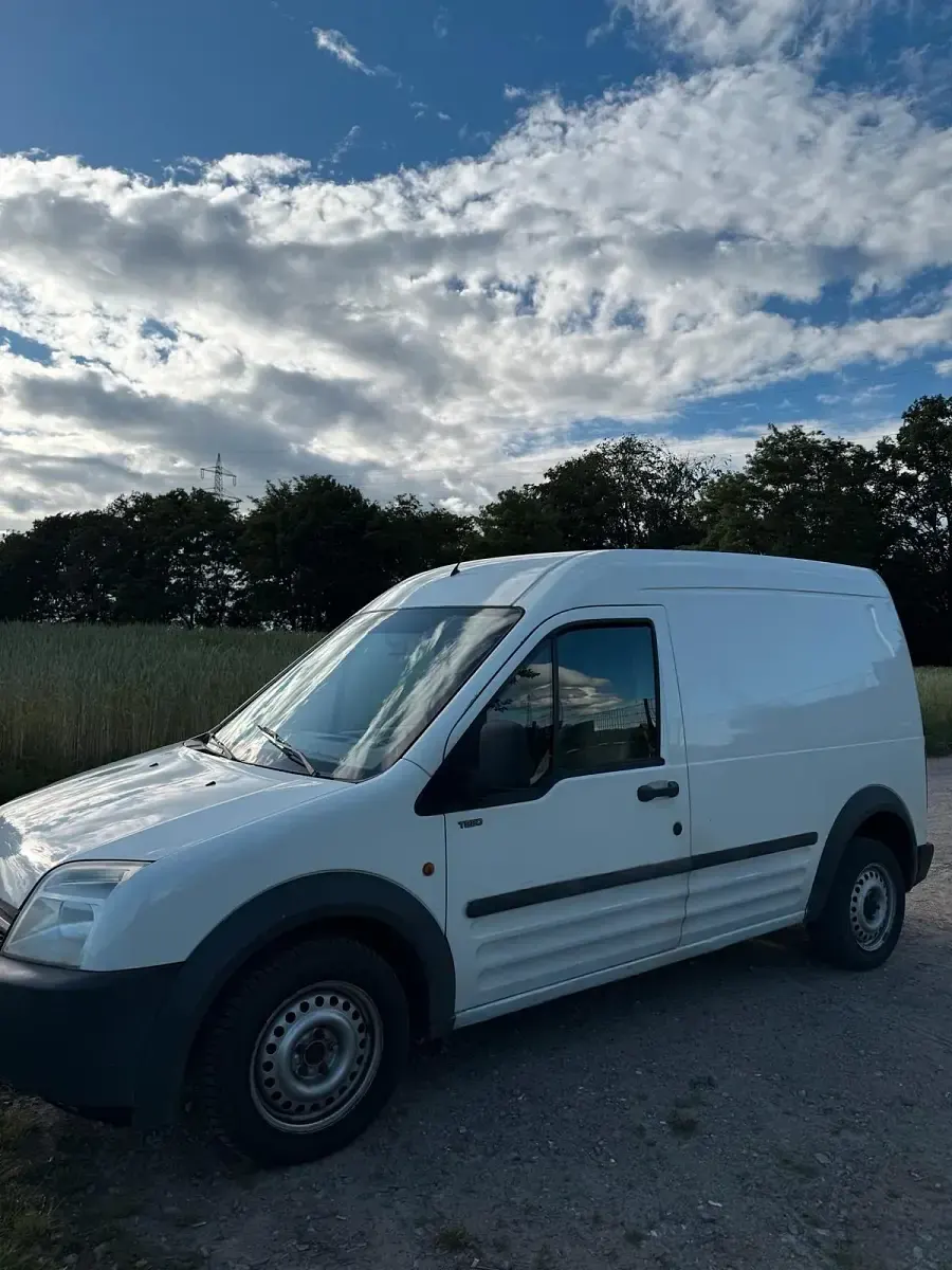 Gebraucht Ford Transit 75 PS (55 kW) 2005 Weiß Van / Kleinbus