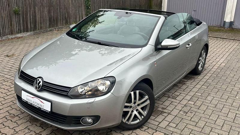 Tungsten silver Gebraucht 2012 VW Golf Cabriolet Basis Cabrio | 8.990 € (Guter Preis) - Bild 1/4