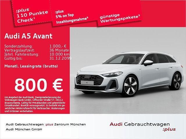 Gebraucht Audi A5 Ambiente 299 PS (219 kW) 2025 Gletscherweiß metallic Kombi