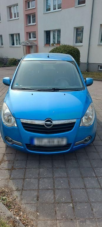 Gebraucht Opel Agila Edition 94 PS (69 kW) 2011 Blau Kleinwagen