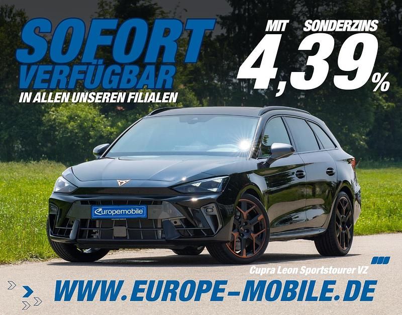 Neu Cupra Leon VZ 333 PS (244 kW) 2025 Midnight schwarz metallic Kombi