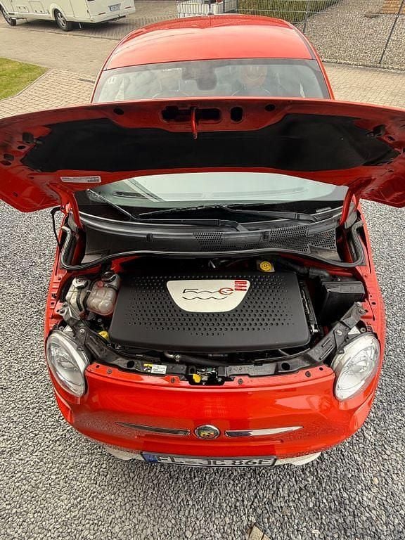 Gebraucht Fiat 500e 83 kW (113 PS) 2016 Orange Kleinwagen