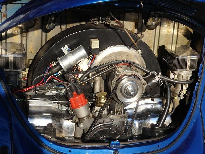 Gebraucht VW Käfer 60 PS (44 kW) 1976 Blau Cabrio