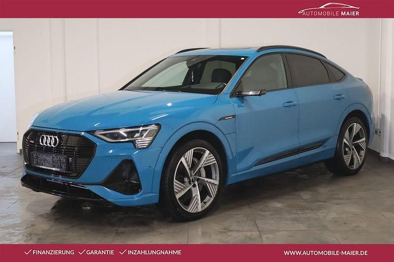 Gebraucht Audi e-tron S-Line 300 kW (408 PS) 2020 Blau SUV