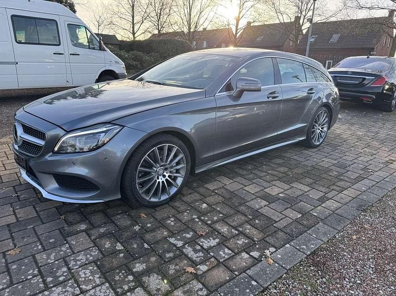 Selenitgrau metalliclack Gebraucht 2016 Mercedes CLS500 Kombi | 18.900 € (Fairer Preis) - Bild 1/4