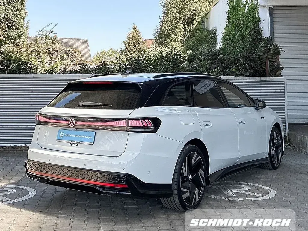 Gebraucht VW ID.7 GTX 250 kW (340 PS) 2025 Gletscherweiss (weiß) Kombi