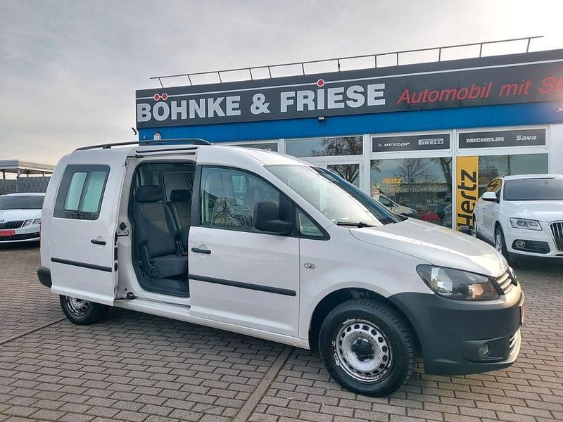 Gebraucht VW Caddy Maxi 102 PS (75 kW) 2015 Weiß Van / Kleinbus