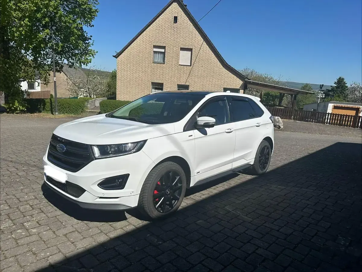 Brugt Ford Edge ST-Line 209 HK (153 kW) 2018 Hvid SUV
