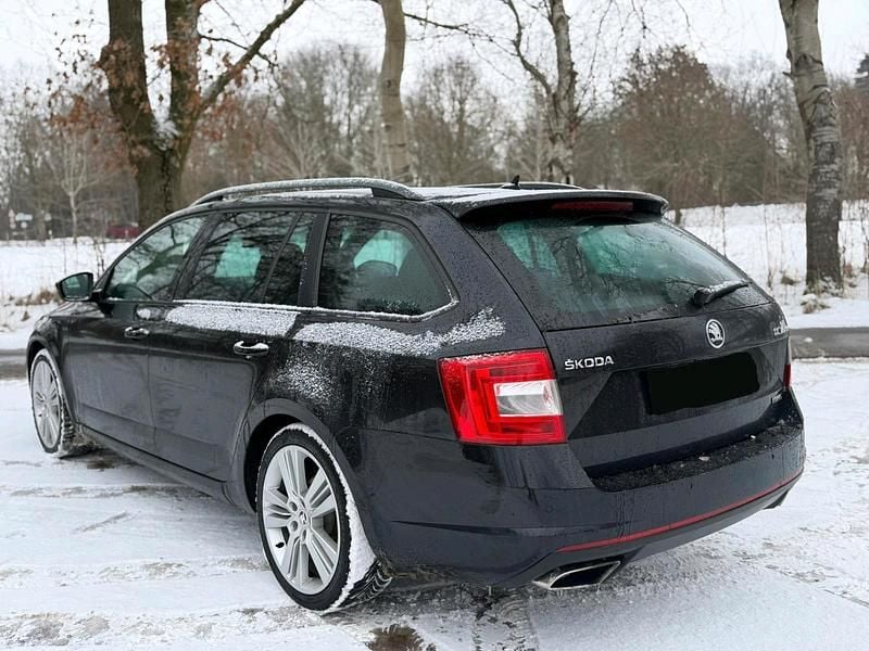 Gebraucht Skoda Octavia vRS 184 PS (135 kW) 2014 Schwarz Kleinwagen