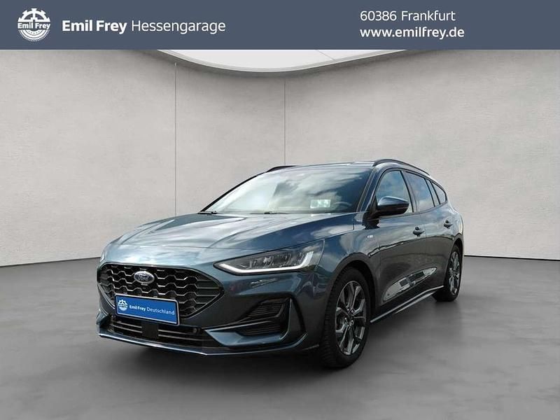 Chrome blue metallic Gebraucht 2023 Ford Focus ST-Line X Kombi | 19.450 € (Superpreis) - Bild 1/4