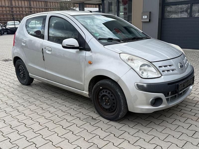 Gebraucht Nissan Pixo Acenta 68 PS (50 kW) 2009 Silber Kleinwagen
