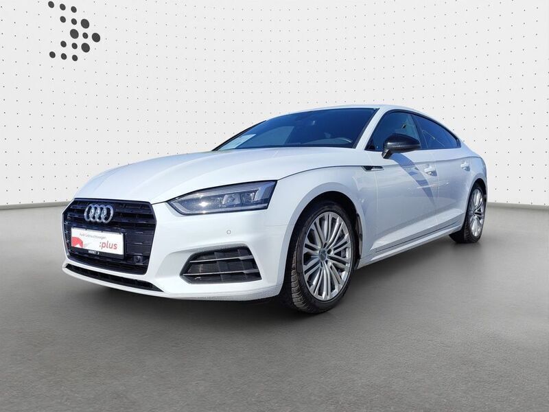 Gebraucht Audi A5 Sportback Ambiente 190 PS (139 kW) 2018 Gletscherweiss metallic Kleinwagen