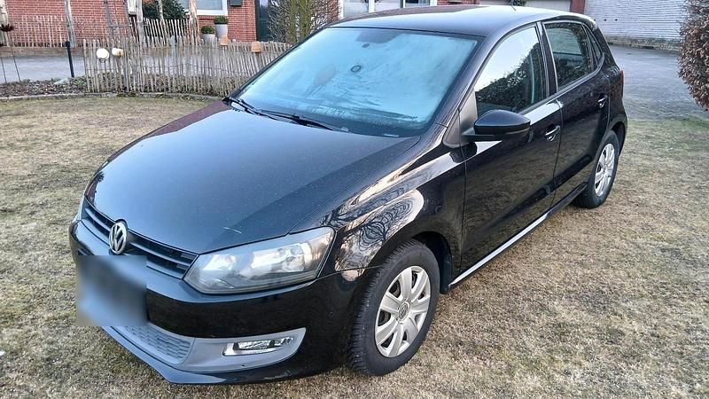 Gebraucht VW Polo Trendline 60 PS (44 kW) 2010 Schwarz Kleinwagen