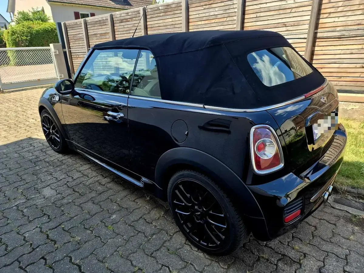 Gebraucht Mini John Cooper Works Cabriolet 184 PS (135 kW) 2011 Schwarz Cabrio