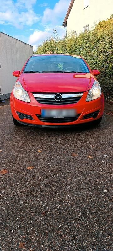 Rot Gebraucht 2008 Opel Corsa Kleinwagen | 1.650 € (Fairer Preis) - Bild 1/4