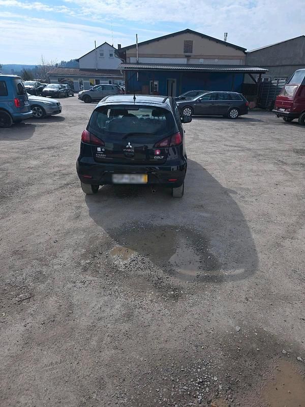 Gebraucht Mitsubishi Colt 2009 Schwarz Kleinwagen