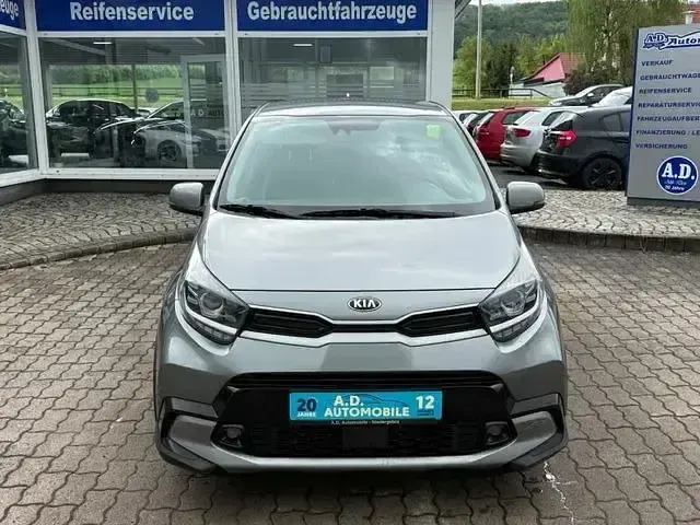 Gebraucht Kia Picanto X-Line 101 PS (74 kW) 2021 Grau Kleinwagen