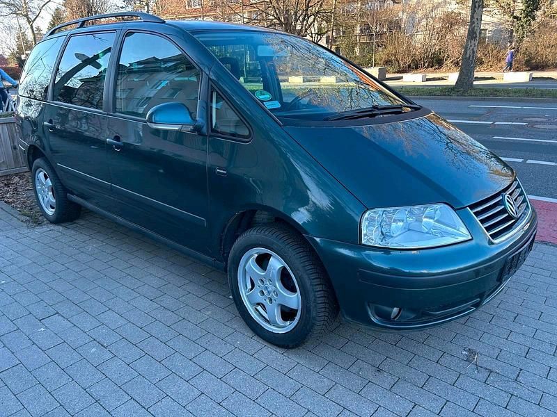 Gebraucht VW Sharan 116 PS (85 kW) 2007 Grün Van / Kleinbus