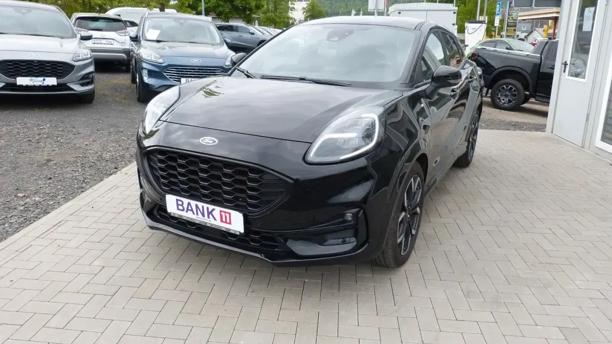 Gebraucht Ford Puma ST-Line X 125 PS (91 kW) 2022 Schwarz SUV