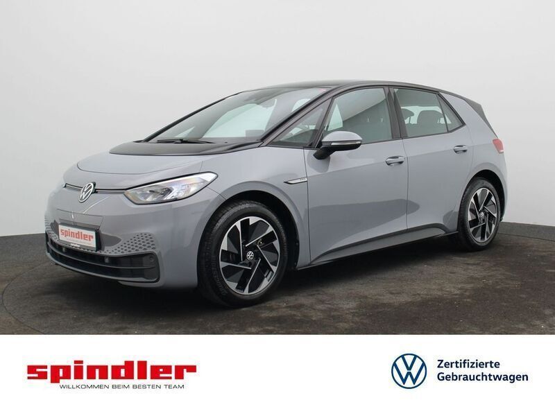 Grau Gebraucht 2021 VW ID.3 Pro Kleinwagen | 19.980 € (Fairer Preis) - Bild 1/3