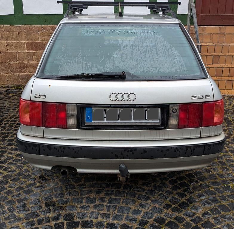 Gebraucht Audi 80 116 PS (85 kW) 1993 Silber Kombi