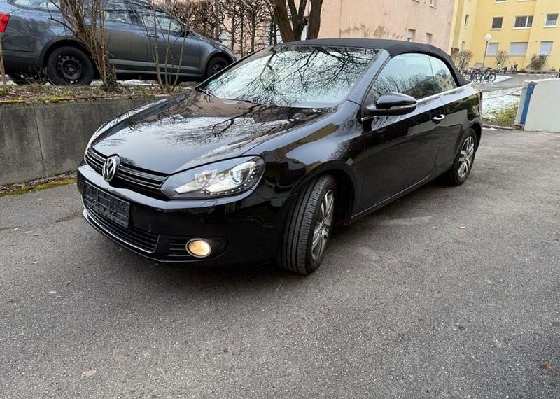 Gebraucht VW Golf Cabriolet 122 PS (89 kW) 2012 Schwarz Cabrio