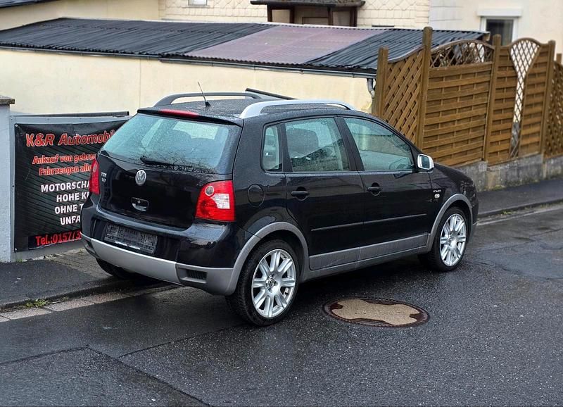Gebraucht VW Polo Cross 101 PS (74 kW) 2004 Schwarz Kleinwagen